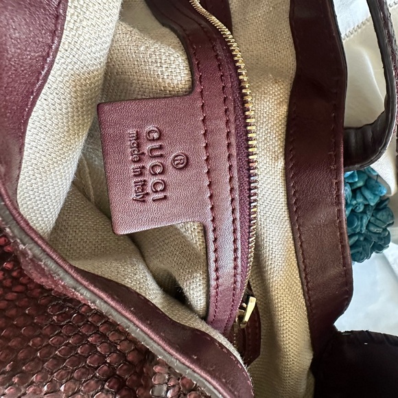 Gucci Jackie Python Handbag.  Never used - Picture 3 of 5